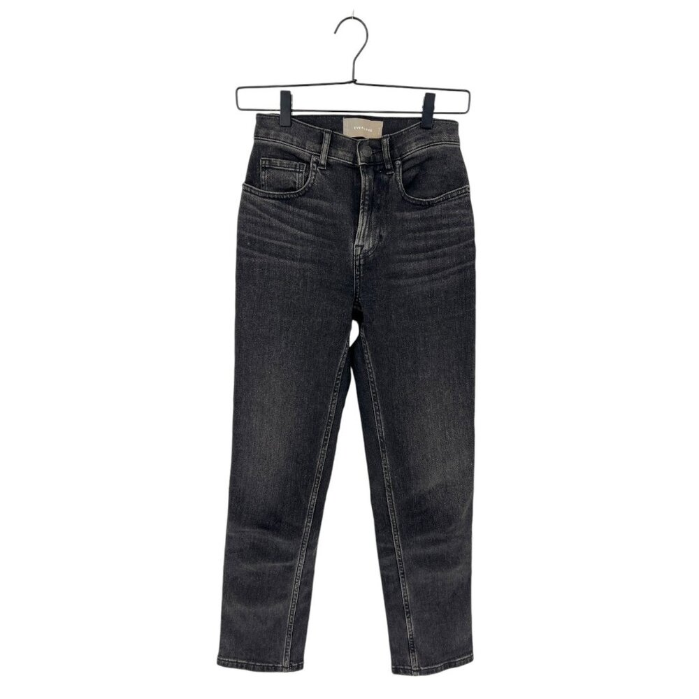 Everlane High Rise Straight Ankle Jeans | 24